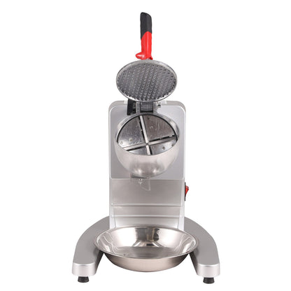 Ice Crushers Machine, 220lbs Per Hour Electric Snow Cone Maker with 4 Blades, 300W Electric Ice Crusher with V952-SBJBXS220300WSNSVV3