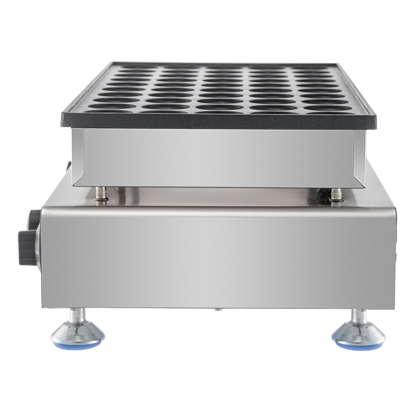50PCS Mini Dutch Pancake Maker, Non-stick Stainless Steel Dorayaki Baker, 1800W Commercial Electric V952-SBJNP-543-50X0001002V3
