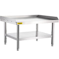 Stainless Steel Equipment Grill Stand, 152x76x61 cm Stainless Table, Grill Stand Table with Adjustable V952-SBSKTBD6030INLDMMV0