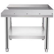 Stainless Steel Equipment Grill Stand, 152x76x61 cm Stainless Table, Grill Stand Table with Adjustable V952-SBSKTBD6030INLDMMV0