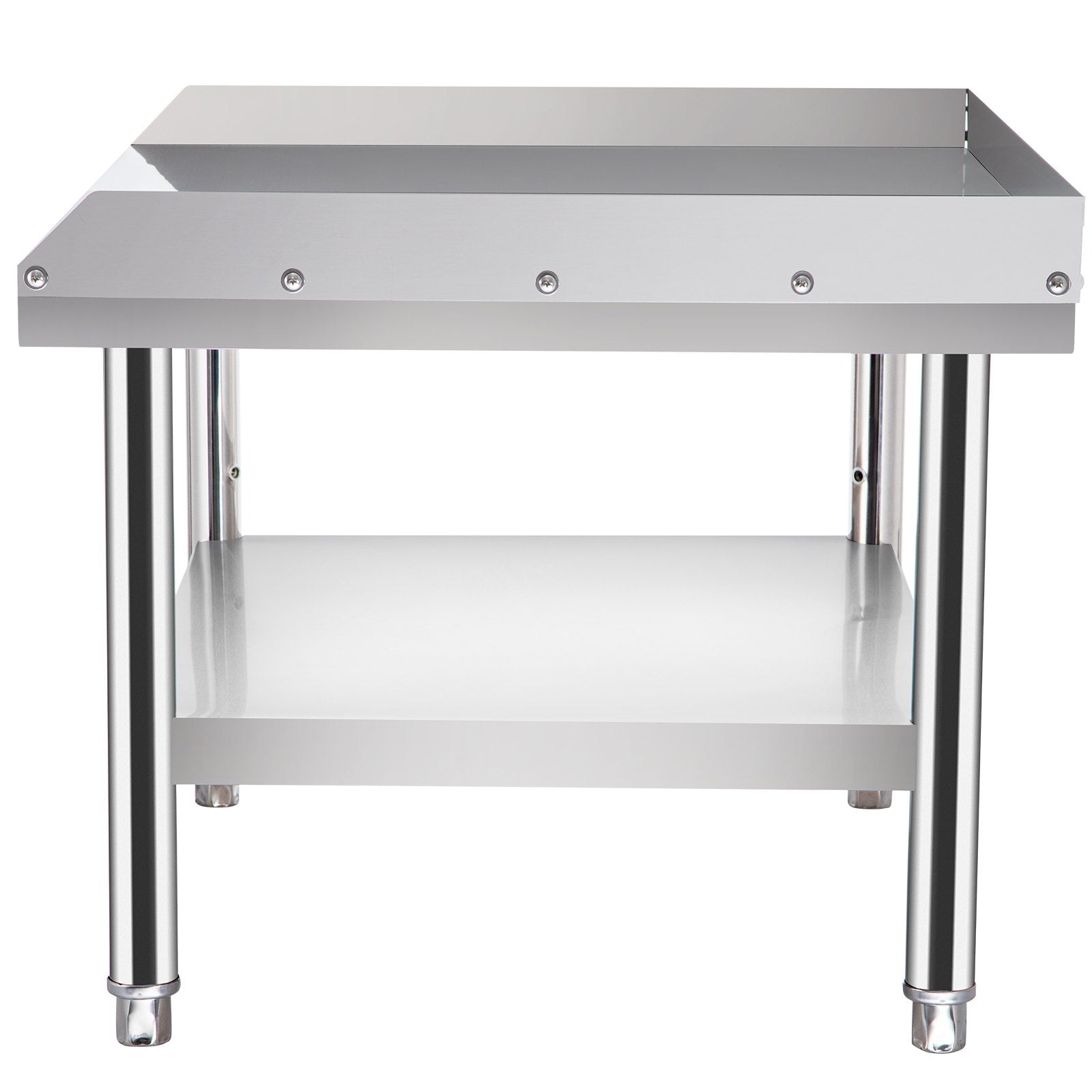 Stainless Steel Equipment Grill Stand, 152x76x61 cm Stainless Table, Grill Stand Table with Adjustable V952-SBSKTBD6030INLDMMV0