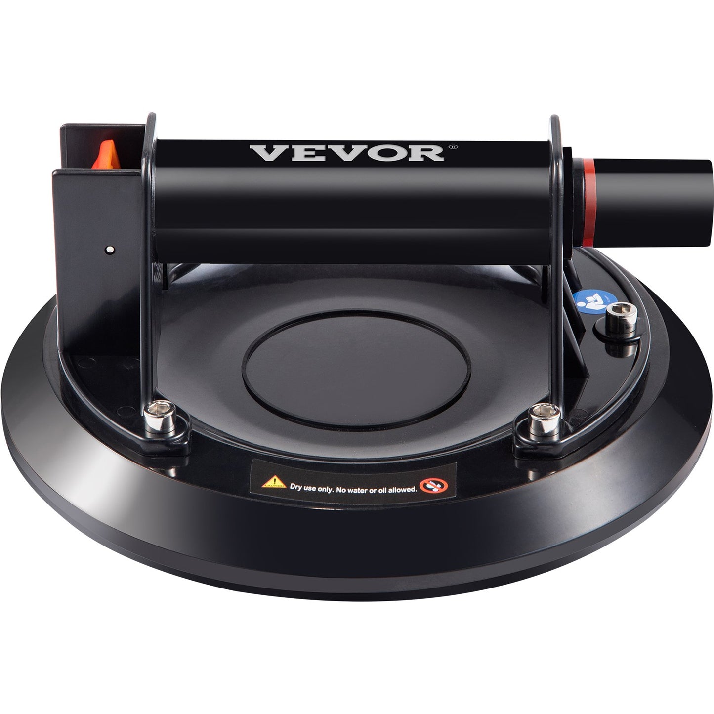 Glass Suction Cup, 8'' Vacuum Suction Cup, 220lbs Load Capacity Vacuum Glass Lifter with Plastic Handle, V952-SBXPSLSBB-8IN2NBOV0