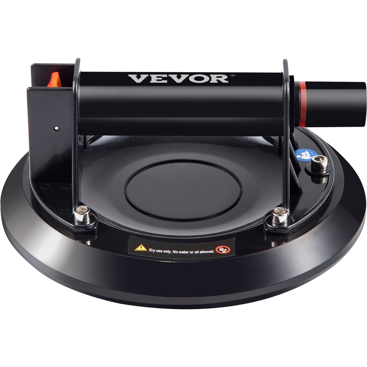 Glass Suction Cup, 8'' Vacuum Suction Cup, 220lbs Load Capacity Vacuum Glass Lifter with Plastic Handle, V952-SBXPSLSBB-8IN2NBOV0