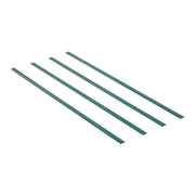 Bottom Locking Privacy Slats, Double-Wall Vertical Bottom-Locking Slats for Chain-Link Fence, High-Density V952-SBYSBTSBPE4F2D64PV0
