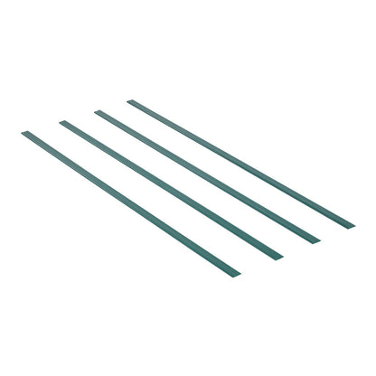 Bottom Locking Privacy Slats, Double-Wall Vertical Bottom-Locking Slats for Chain-Link Fence, High-Density V952-SBYSBTSBPE4F2D64PV0