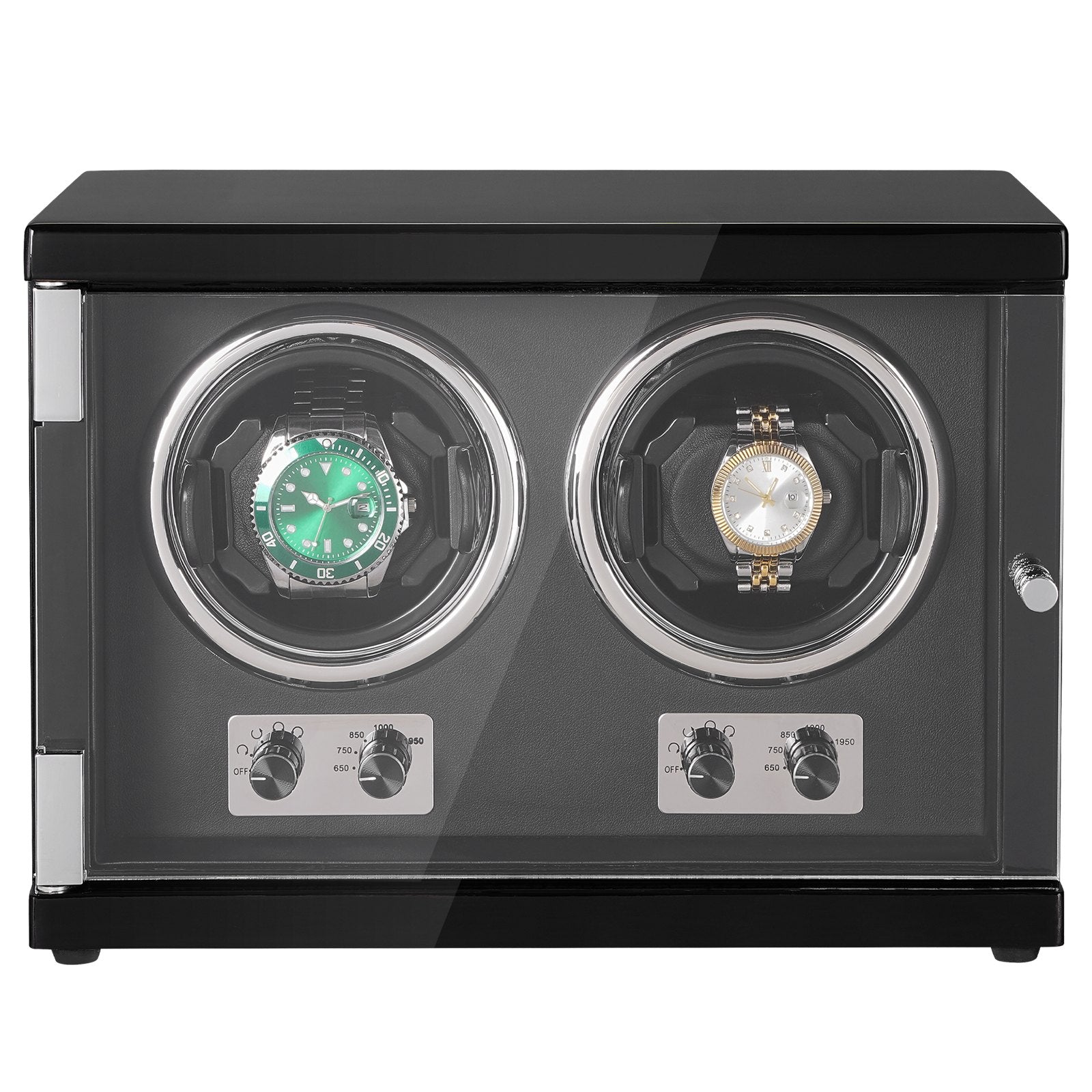 Watch Winder, Dual Watch Winder for Men's and Women's Automatic Watch, with 2 Super Quiet Japanese Mabuchi V952-SBZDSLH2Z0001PWIXV3