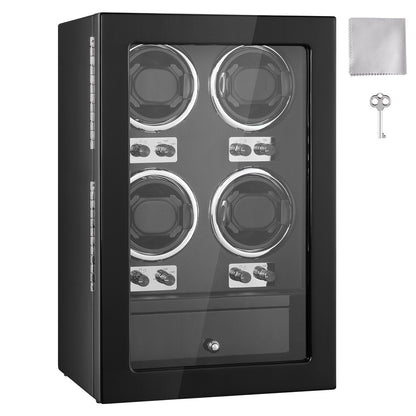 Watch Winder, Watch Winder for 4 Men's and Women's Automatic Watches, with 4 Super Quiet Japanese Mabuchi V952-SBZDSLH4Z000JJWPBV3