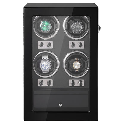 Watch Winder, Watch Winder for 4 Men's and Women's Automatic Watches, with 4 Super Quiet Japanese Mabuchi V952-SBZDSLH4Z000JJWPBV3