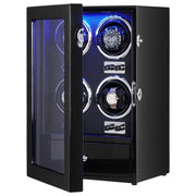 Watch Winder, Watch Winder for 4 Men's and Women's Automatic Watches, with 4 Super Quiet Japanese Mabuchi V952-SBZDSLH4Z000JJWPBV3