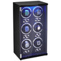 Watch Winder, Watch Winder for 6 Men's and Women's Automatic Watches, with 6 Super Quiet Japanese Mabuchi V952-SBZDSLH6Z0009EZVIV3