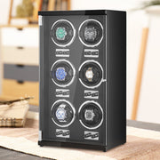Watch Winder, Watch Winder for 6 Men's and Women's Automatic Watches, with 6 Super Quiet Japanese Mabuchi V952-SBZDSLH6Z0009EZVIV3