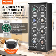Watch Winder, Watch Winder for 8 Men's and Women's Automatic Watches, with 8 Super Quiet Japanese Mabuchi V952-SBZDSLH8Z0008YD62V3