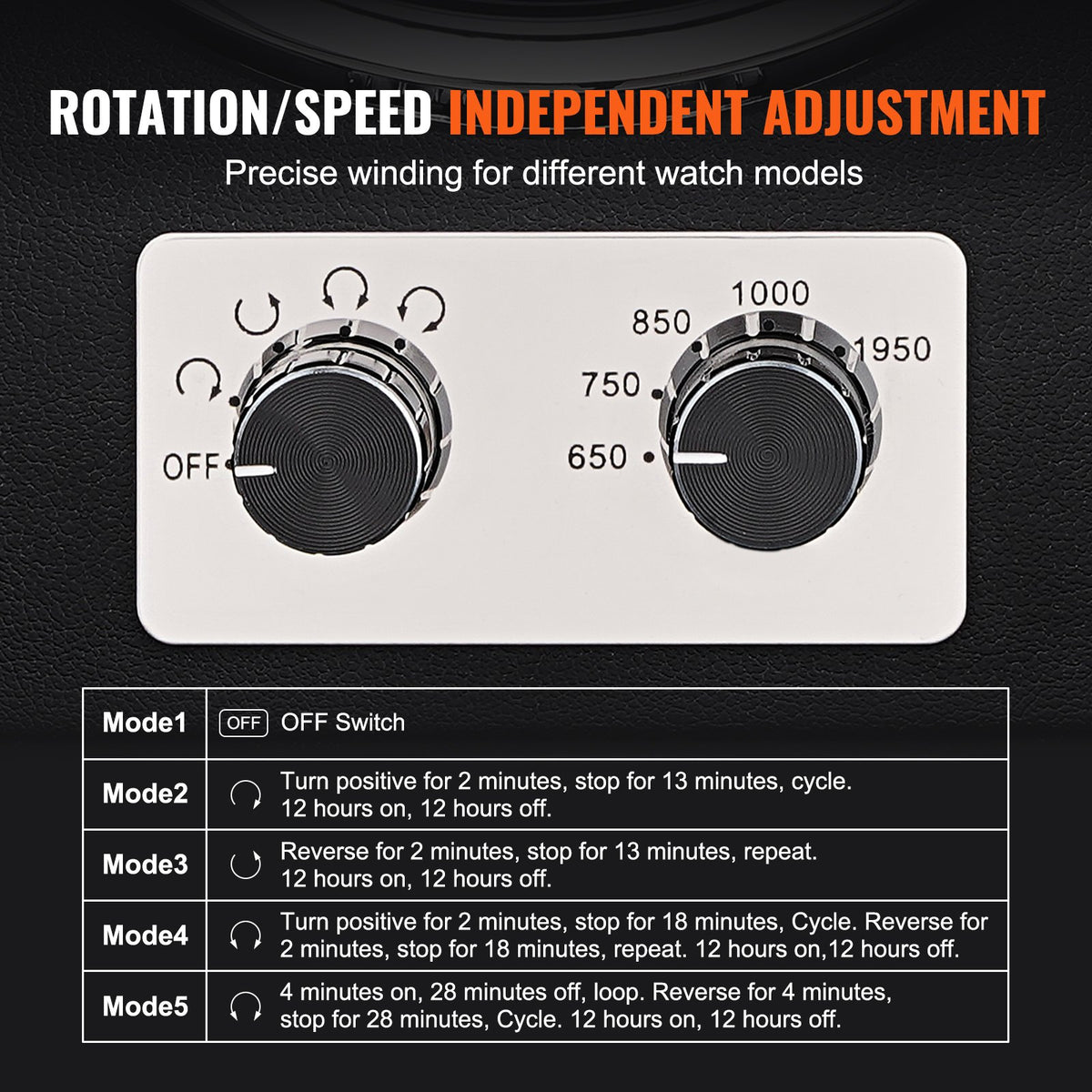 Watch Winder, Watch Winder for 8 Men's and Women's Automatic Watches, with 8 Super Quiet Japanese Mabuchi V952-SBZDSLH8Z0008YD62V3