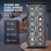 Watch Winder, Watch Winder for 8 Men's and Women's Automatic Watches, with 8 Super Quiet Japanese Mabuchi V952-SBZDSLH8Z0008YD62V3