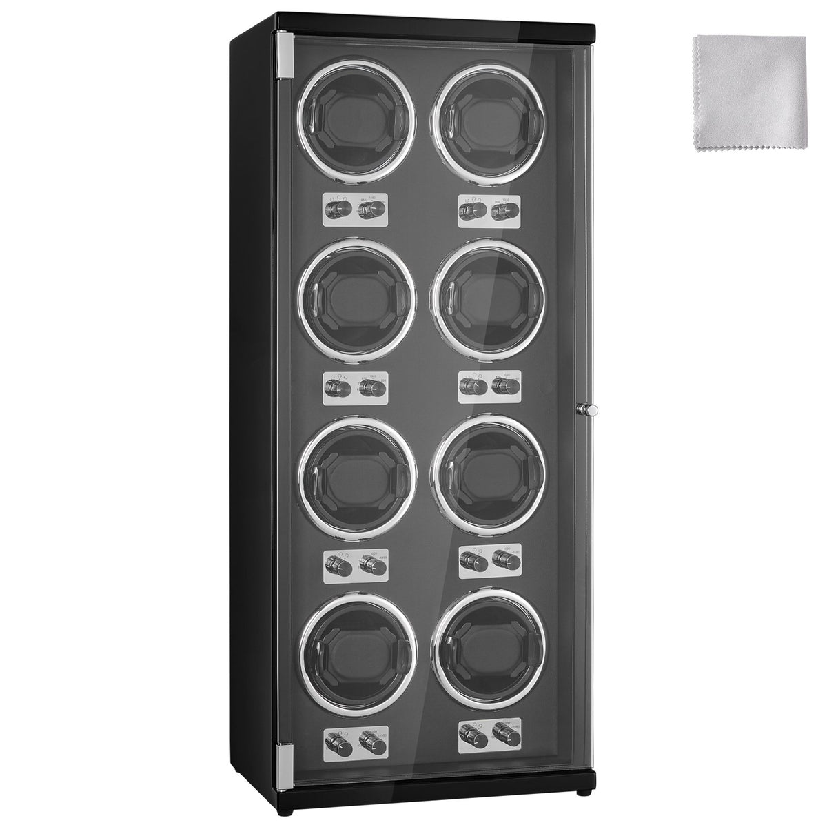 Watch Winder, Watch Winder for 8 Men's and Women's Automatic Watches, with 8 Super Quiet Japanese Mabuchi V952-SBZDSLH8Z0008YD62V3
