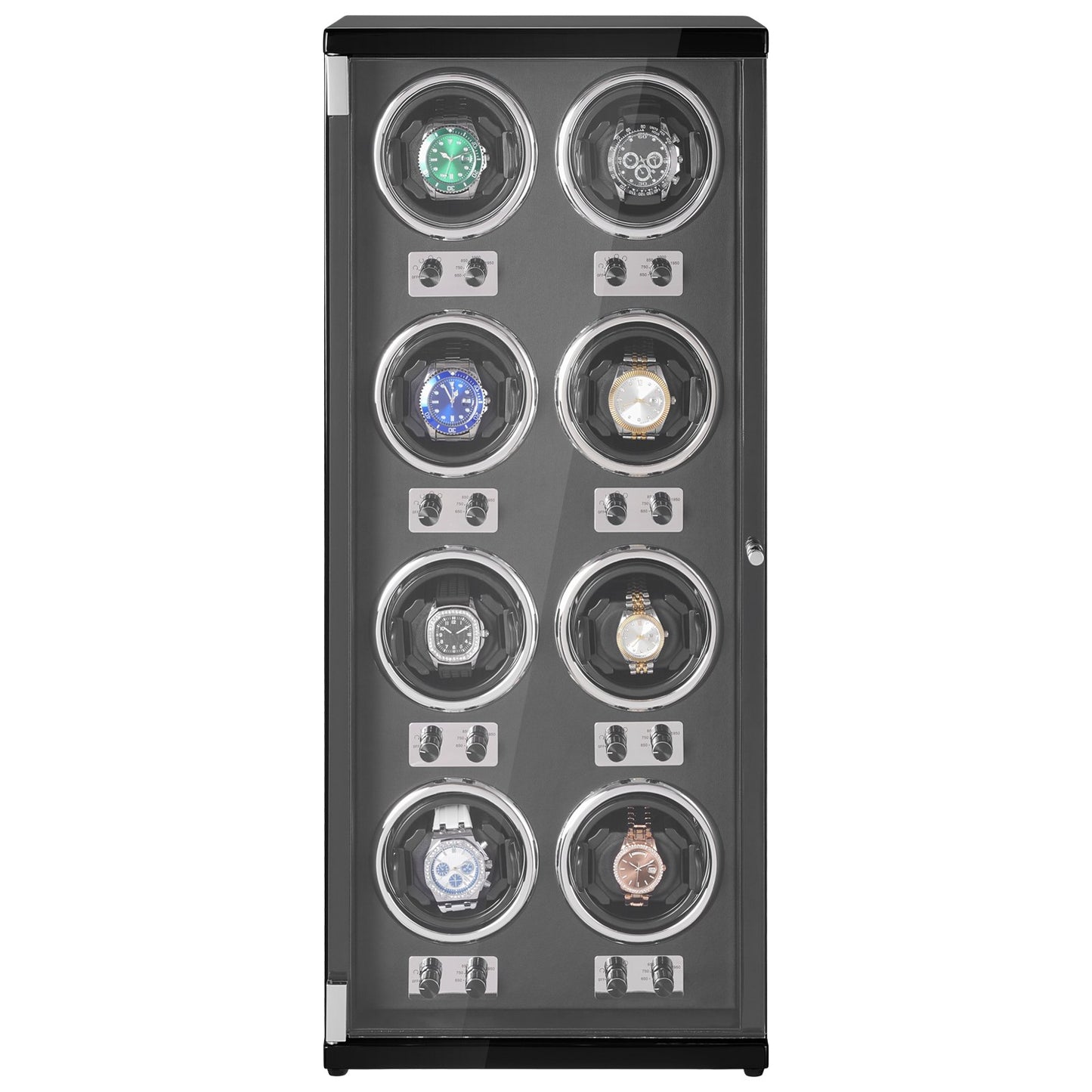 Watch Winder, Watch Winder for 8 Men's and Women's Automatic Watches, with 8 Super Quiet Japanese Mabuchi V952-SBZDSLH8Z0008YD62V3