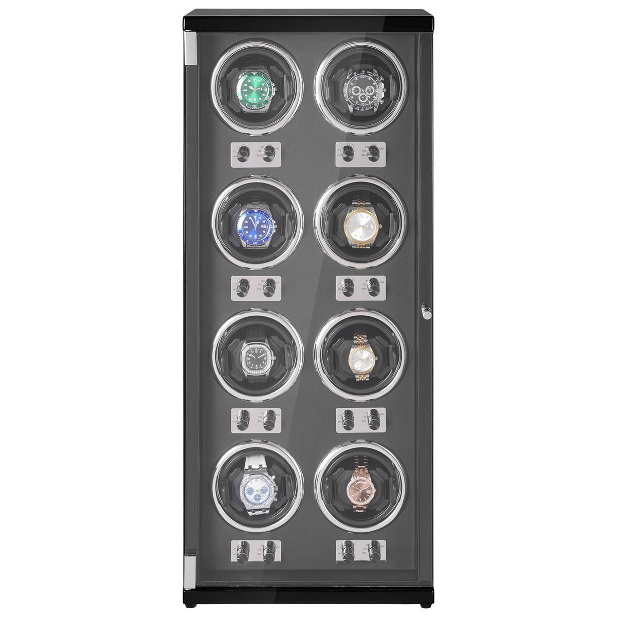 Watch Winder, Watch Winder for 8 Men's and Women's Automatic Watches, with 8 Super Quiet Japanese Mabuchi V952-SBZDSLH8Z0008YD62V3