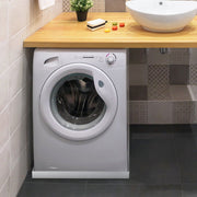 32 x 30 x 2.5 Inch Washing Machine Pan 18 GA Thickness 304 Stainless Steel Heavy Duty Compact Washer Drip V952-SC32X30X2YC000001V0