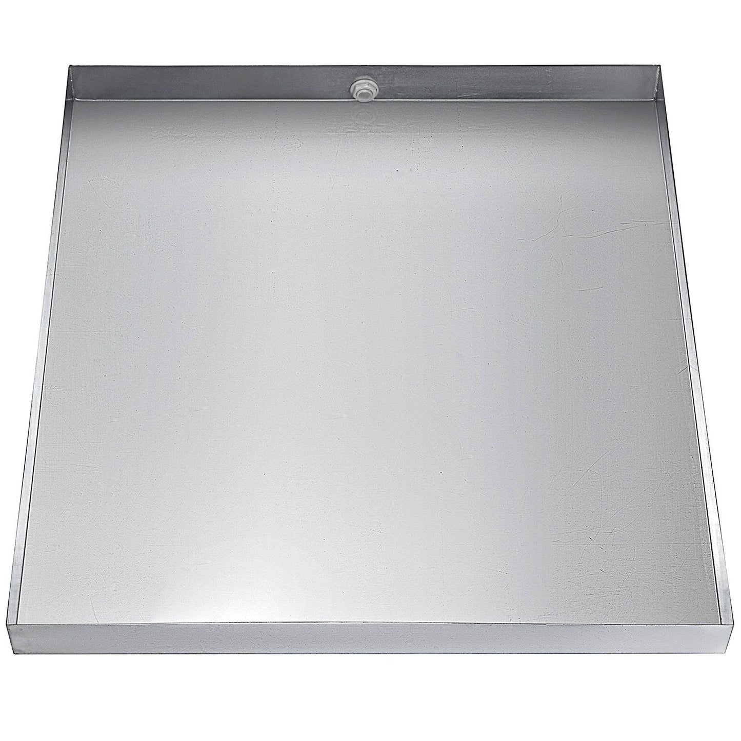 32 x 30 x 2.5 Inch Washing Machine Pan 18 GA Thickness 304 Stainless Steel Heavy Duty Compact Washer Drip V952-SC32X30X2YC000001V0