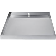 32 x 30 x 2.5 Inch Washing Machine Pan 18 GA Thickness 304 Stainless Steel Heavy Duty Compact Washer Drip V952-SC32X30X2YC000001V0