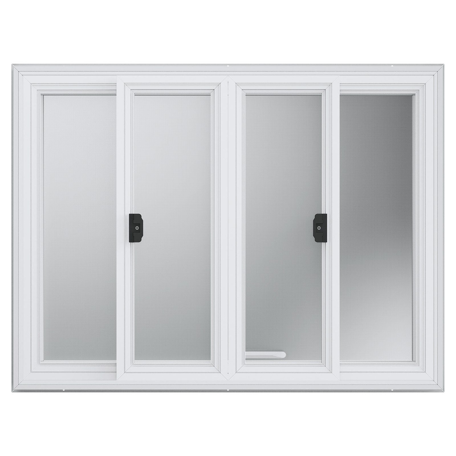 Concession Window for Food Truck, 1220x915 mm Aluminum Alloy Service Window, Up to 85 Degrees Serving Window V952-SCFWCK4836YCMH67OV0