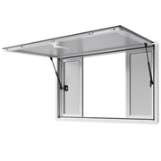 Concession Window 1346x838 mm, Aluminum Alloy Service Window for Food Truck, Up to 85 Degrees Stand Serving V952-SCFWCK5333YC3THT4001V0