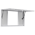 Concession Window 1524x915 mm, Aluminum Alloy Service Window for Food Truck, Up to 85 Degrees Stand Serving V952-SCFWCK6036YCSVAAR001V0