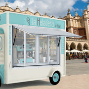 Concession Window, 91.4 x 91.4 cm Aluminum Alloy Food Truck Service Window with 4 Horizontal Sliding Screen V952-SCFWCKYCB3636D0ENV0