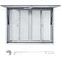 Concession Window, 48 x 36 inch, Aluminum Alloy Food Truck Service Window with 4 Horizontal Sliding Screen V952-SCFWCKYCB3648EBYGV0