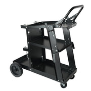 Welding Cart, 3-Tier Welder Cart Heavy Duty with 400 Lbs Weight Capacity, 360 degrees Swivel Wheels, Tank V952-SCHJTC400LB18XD9NV0