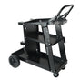 Welding Cart, 3-Tier Welder Cart Heavy Duty with 400 Lbs Weight Capacity, 360 degrees Swivel Wheels, Tank V952-SCHJTC400LB18XD9NV0