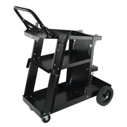 Welding Cart, 3-Tier Welder Cart Heavy Duty with 400 Lbs Weight Capacity, 360 degrees Swivel Wheels, Tank V952-SCHJTC400LB18XD9NV0