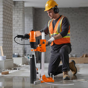 Diamond Core Drilling Machine, 200 mm Drilling Diameter, 2-in-1 Handheld & Stand-Mount Dry and Wet Concrete V952-SCJGSZKJ4YC4R55DJ001V3
