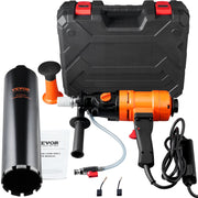 Diamond Core Drilling Machine, 4in Handheld Wet Concrete Core Drill Rig, 1100-2400RPM Two Speed & 1-1/4" V952-SCJGSZKJYCY44KHH6V3