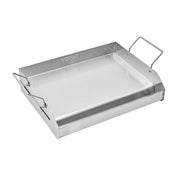 Stainless Steel Griddle, 17x13 inch Universal Flat Top Rectangular Plate, Gas Grill Griddle for BBQ Grill, V952-SCJPBXG1713IYPLMKV0