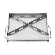 Stainless Steel Griddle, 17x13 inch Universal Flat Top Rectangular Plate, Gas Grill Griddle for BBQ Grill, V952-SCJPBXG1713IYPLMKV0