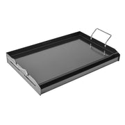 Carbon Steel Griddle, 24x16 inch Universal Flat Top Rectangular Plate, Gas Grill Griddle for BBQ Grill, V952-SCJPTG2516INF3XQ4V0