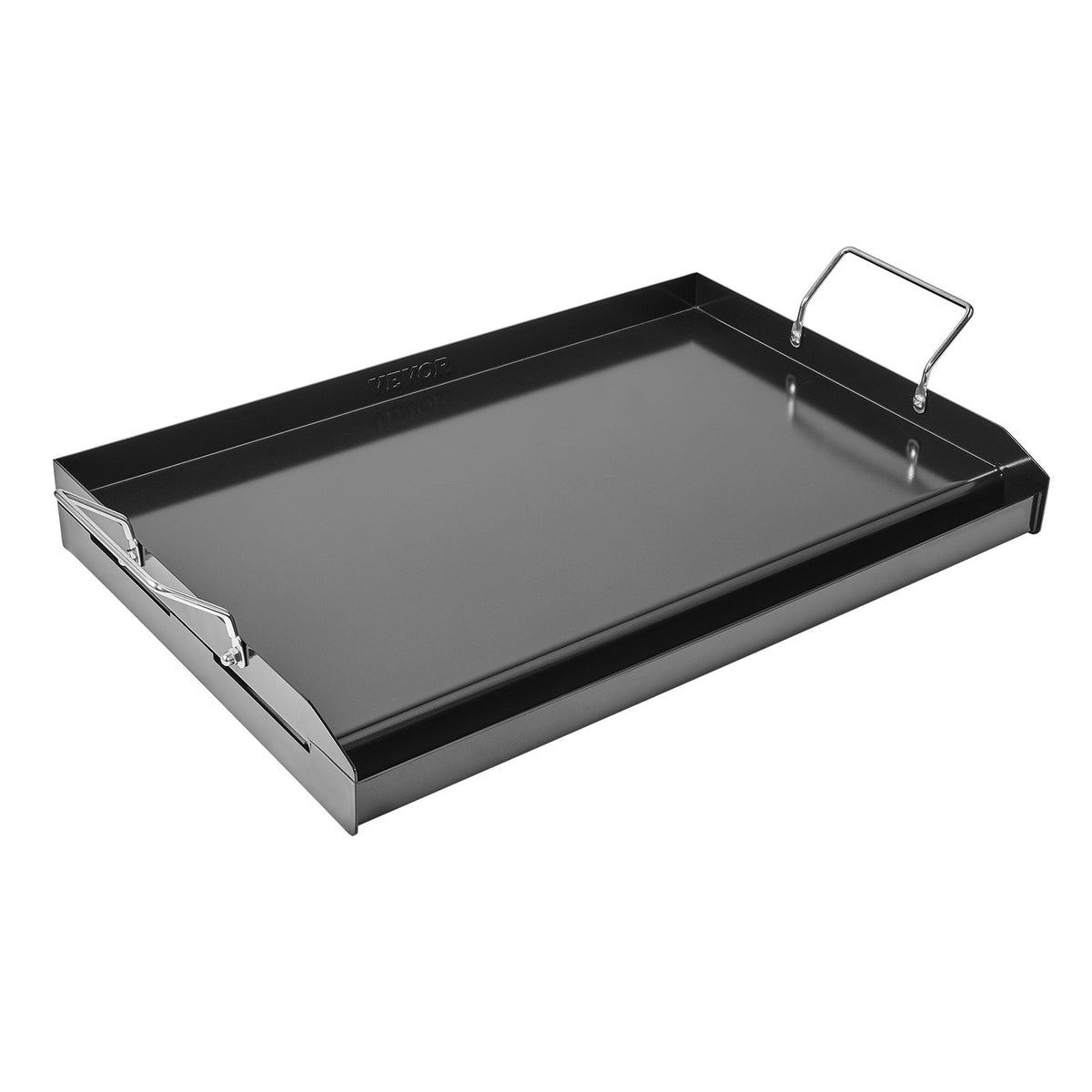 Carbon Steel Griddle, 24x16 inch Universal Flat Top Rectangular Plate, Gas Grill Griddle for BBQ Grill, V952-SCJPTG2516INF3XQ4V0