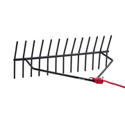 24 in Aquatic Weed Rake, 8.7 in Double Sided Lake Weed Rake, Pond Weeds Cutter with 30ft Rope, Tie Hole, No V952-SCPSSKPX30FTNC6UBV0
