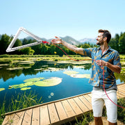 24in Aquatic Weed Rake, 3-Sided Lake Weed Rake with Handle, Portable and Foldable Pond Water Grass Razor, V952-SCPSSKSJX30FVVWD3V0