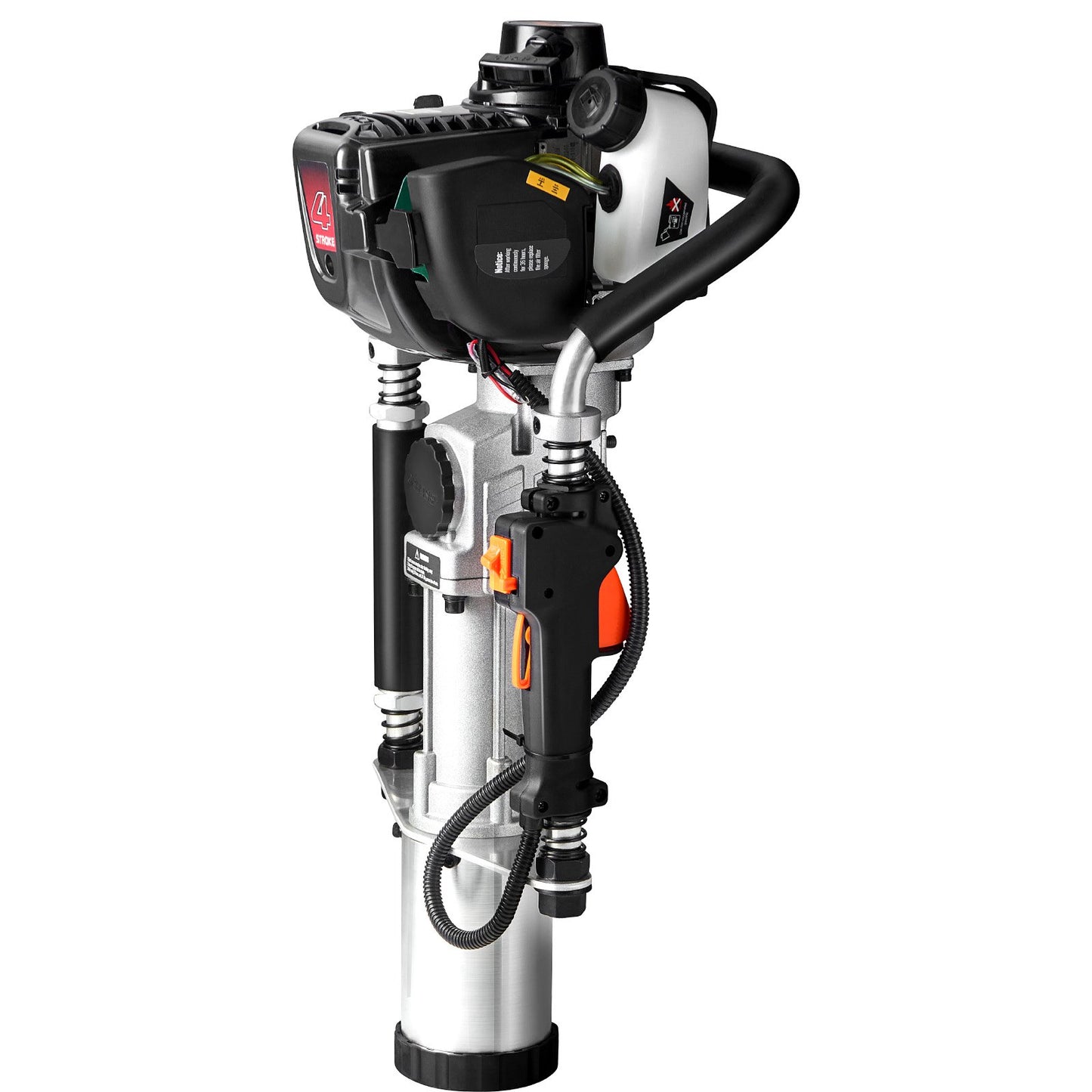 37.77cc Gas-Powered T Post Driver 4-Stroke Fence Piling Pounder w/ 3 Head V952-SCSQYDZJJH65RYD5ZV0