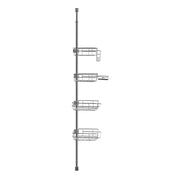 42" to 114" High Shower Corner Caddy Tension Pole Rust-Proof Tension Pole V952-SCTPBXGFXHDSL7FRUV0