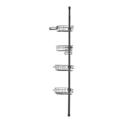 42" to 114" High Shower Corner Caddy Tension Pole Rust-Proof Tension Pole V952-SCTPBXGFXHDSPVSM7V0