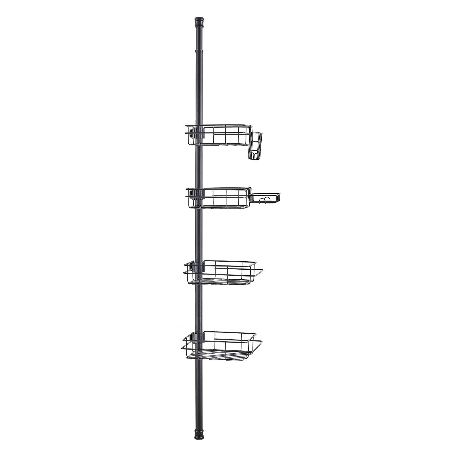 42" to 114" High Shower Corner Caddy Tension Pole Rust-Proof Tension Pole V952-SCTPBXGFXHDSPVSM7V0