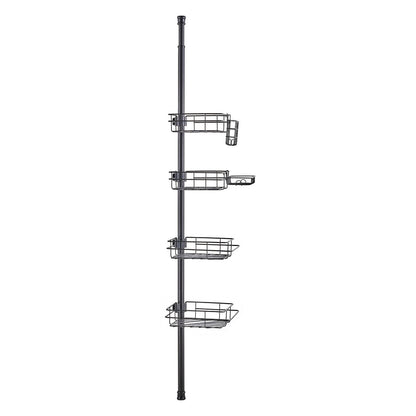 42" to 114" High Shower Corner Caddy Tension Pole Rust-Proof Tension Pole V952-SCTPBXGFXHDSPVSM7V0