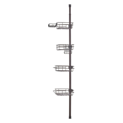 42" to 114" High Shower Corner Caddy Tension Pole Rust-Proof Tension Pole V952-SCTPBXGFXHDSUVNVIV0