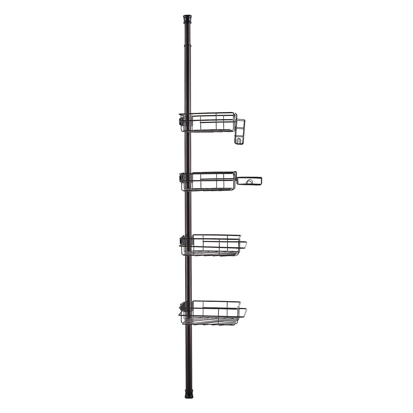 42" to 114" High Shower Corner Caddy Tension Pole Rust-Proof Tension Pole V952-SCTPBXGFXHDSUVNVIV0