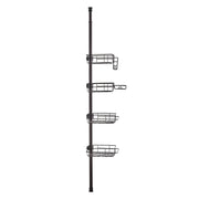 42" to 114" High Shower Corner Caddy Tension Pole Rust-Proof Tension Pole V952-SCTPBXGFXHDSUVNVIV0