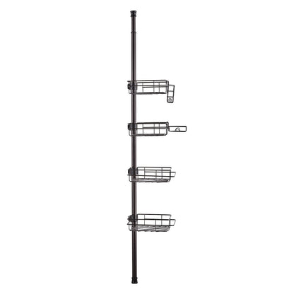 42" to 114" High Shower Corner Caddy Tension Pole Rust-Proof Tension Pole V952-SCTPBXGFXHDSUVNVIV0