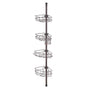 56" to 114" High Shower Corner Caddy Tension Pole Rust-Proof Tension Pole V952-SCTPBXGSXKKS98LR7V0